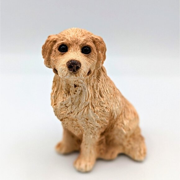 Vintage Stone Critters by United Design SC-092 GOLDEN RETRIEVER Figurine - Picture 1 of 5